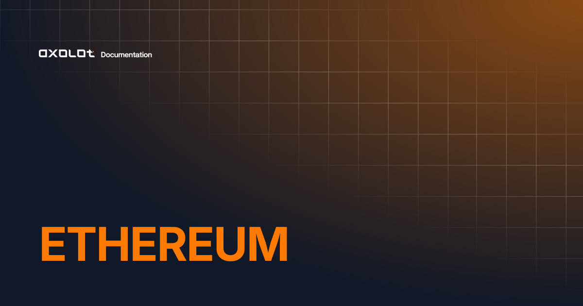 ETHEREUM | Documentation